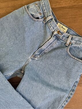 L.L.Bean 90s Classic Light Wash Denim Jeans